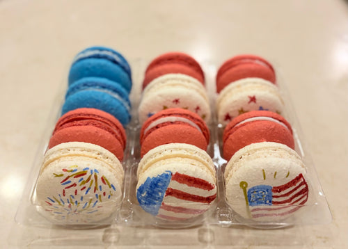 Seasonal macarons